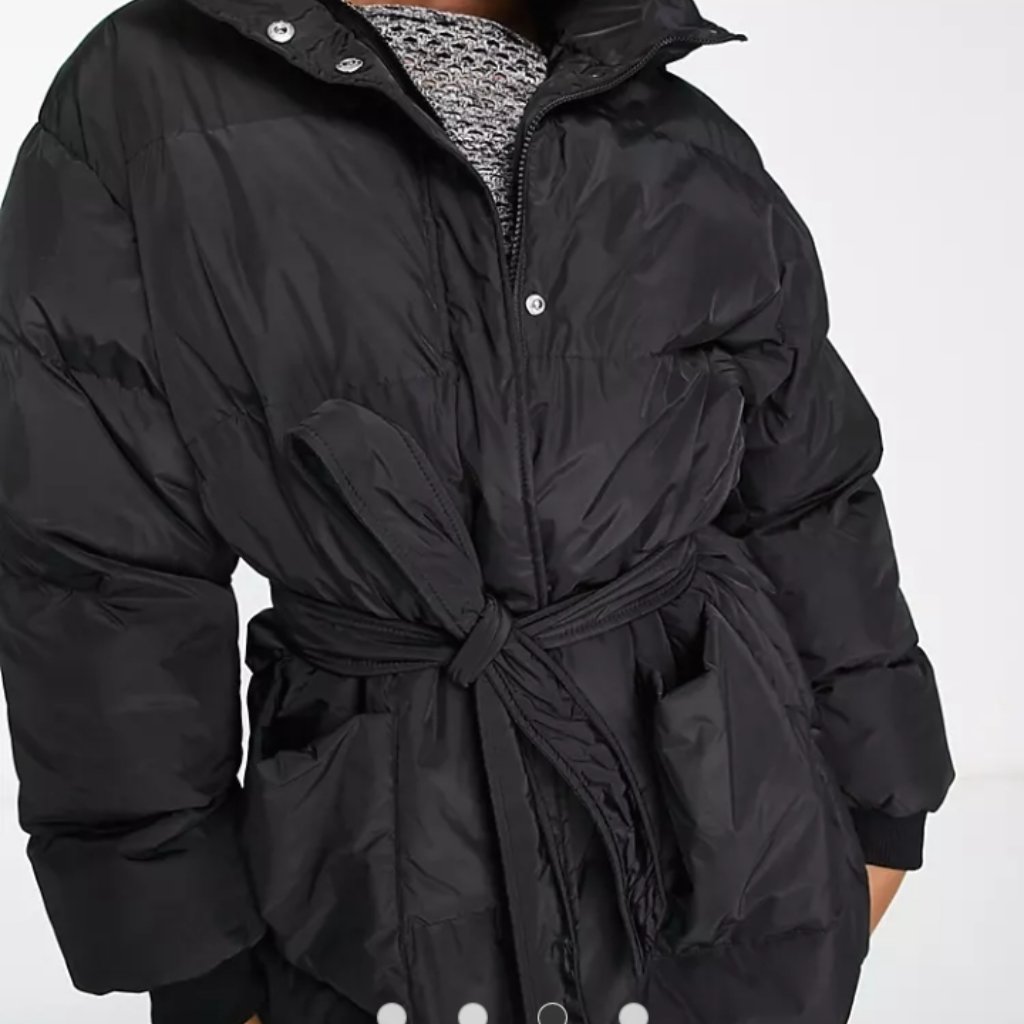 Belted Puffer Coat